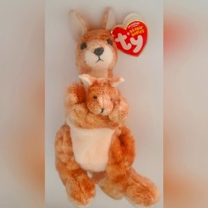 Ty Beanie Babies Ricochet The Kangaroo